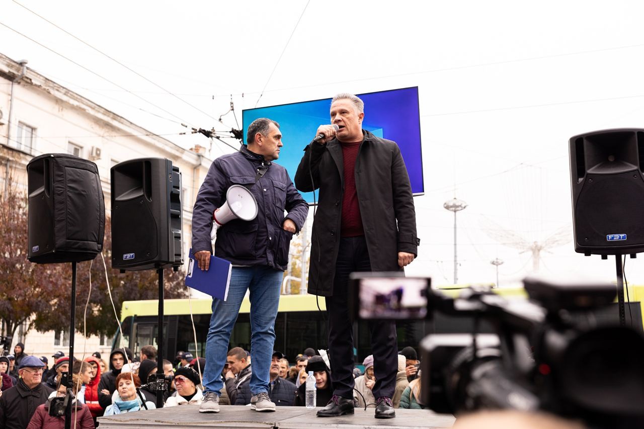 FOTO // Ilan Șor: Ei vor să ne umilească și să ne distrugă poporul