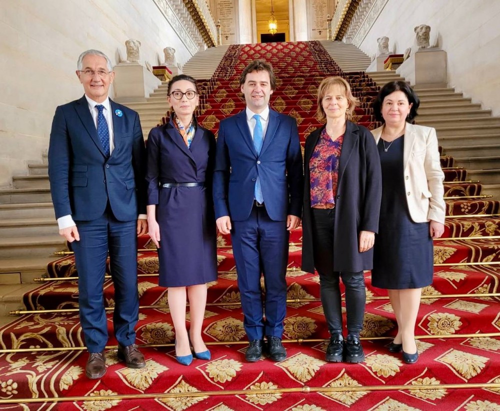 Nicu Popescu după discuția cu parlamentarii francezi: „Diplomația parlamentară este esențială pentru fortificarea legăturilor politico-diplomatice între Republica Moldova și Franța”