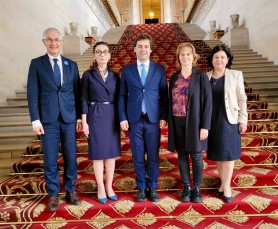 Nicu Popescu după discuția cu parlamentarii francezi: „Diplomația parlamentară este esențială pentru fortificarea legăturilor politico-diplomatice între Republica Moldova și Franța”