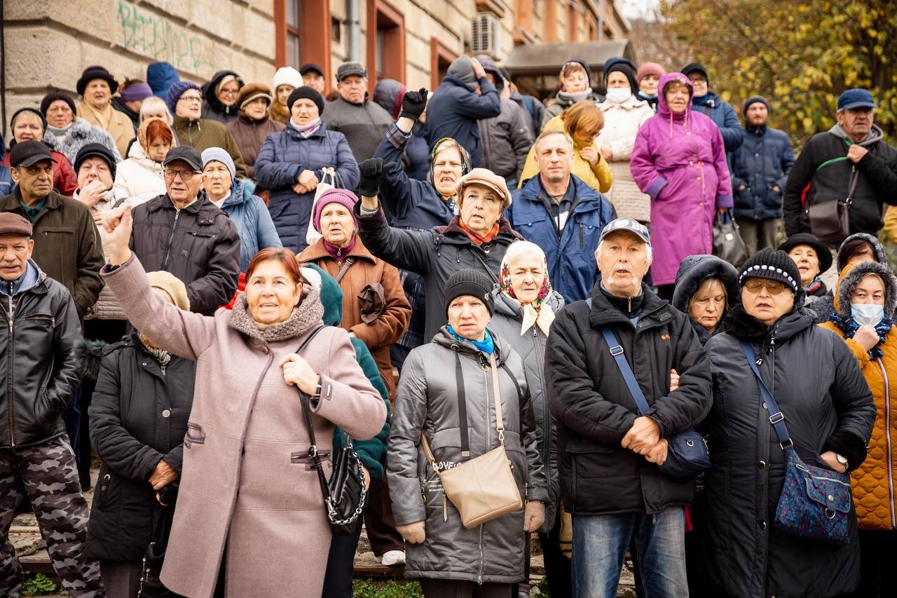 Flashmob organizat de Partidul „ȘOR”: Procuratura Anticorupție e surdă, oarbă și mută