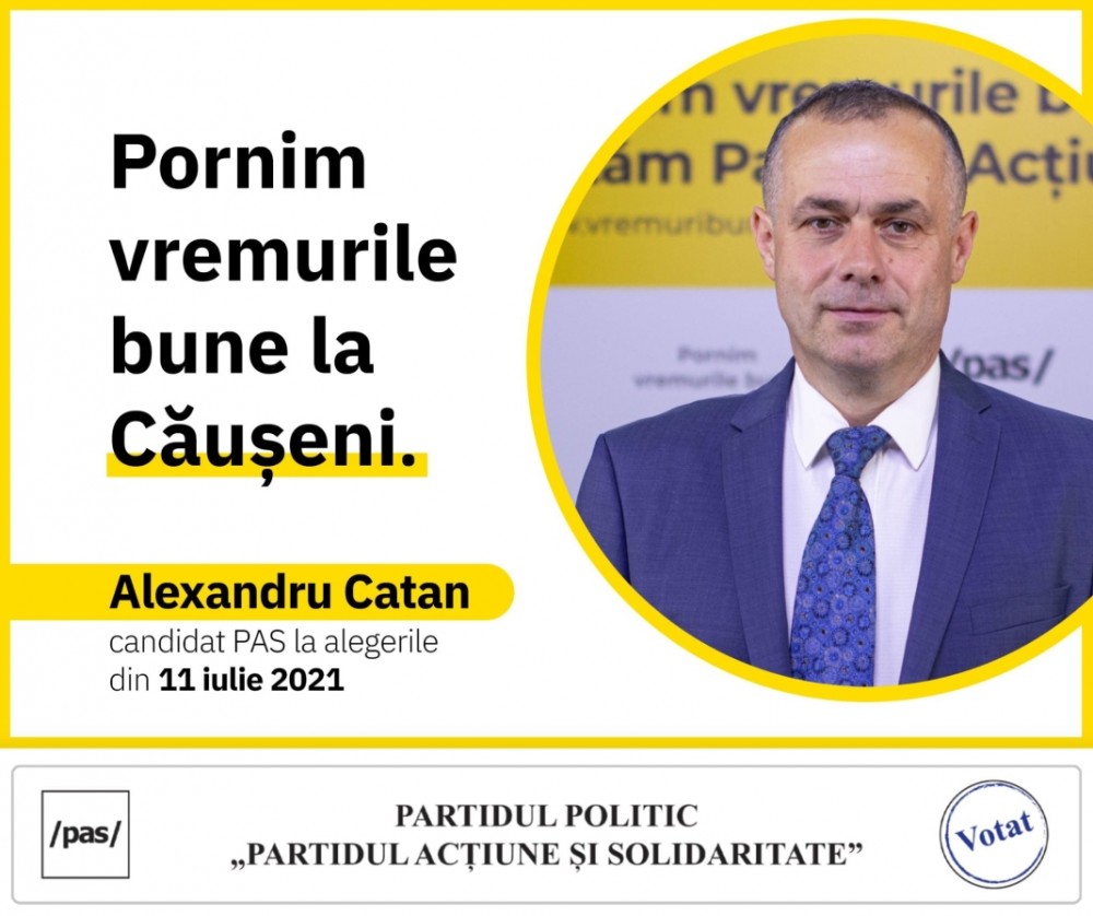 PAS, PLDM și PCRM au făcut coaliție și l-au demis pe președintele raionului Căușeni