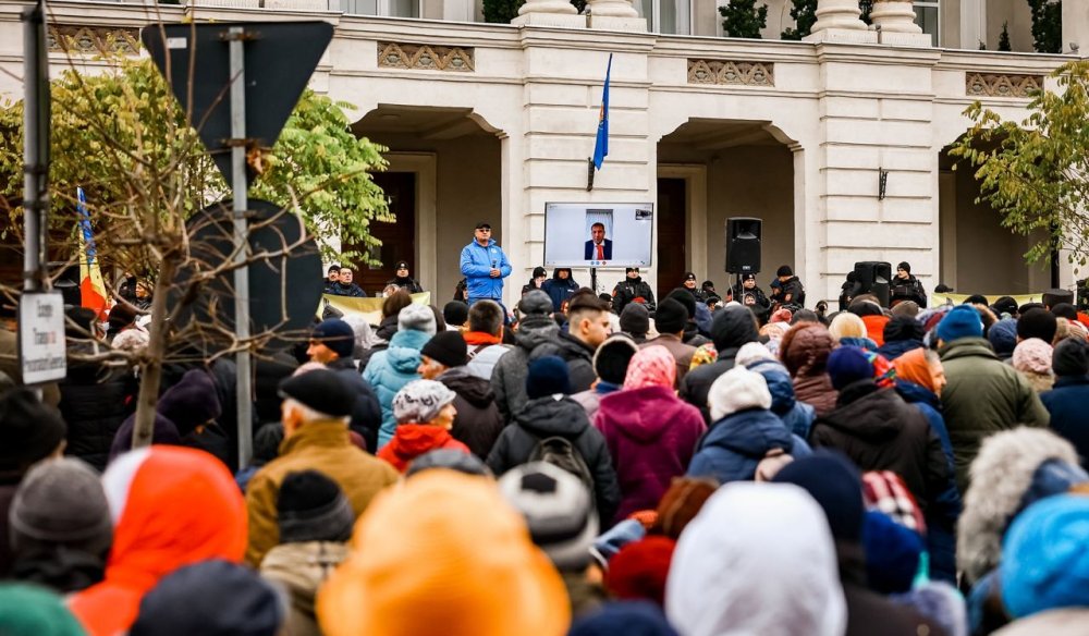Ilan Șor, către protestatari: Vă dau cuvântul că nu mă voi opri, până când voi duce la capăt lupta noastră