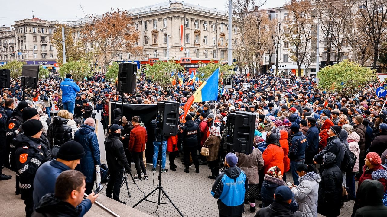 Ilan Șor, către protestatari: Vă dau cuvântul că nu mă voi opri, până când voi duce la capăt lupta noastră