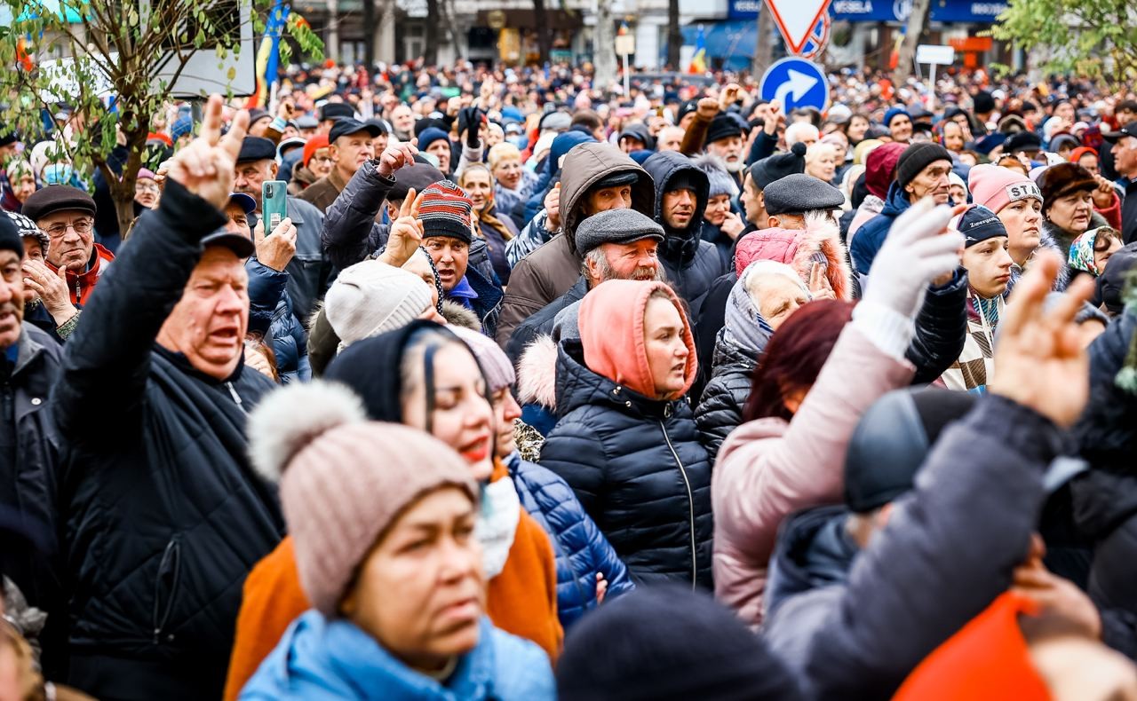 Ilan Șor, către protestatari: Vă dau cuvântul că nu mă voi opri, până când voi duce la capăt lupta noastră