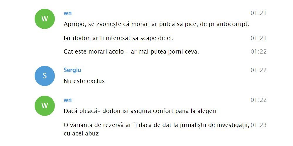FOTO // Scurgeri din Telegram: Detalii PICANTE despre Litvinenco, Recean, Pistrinciuc, Revenco și Alaiba