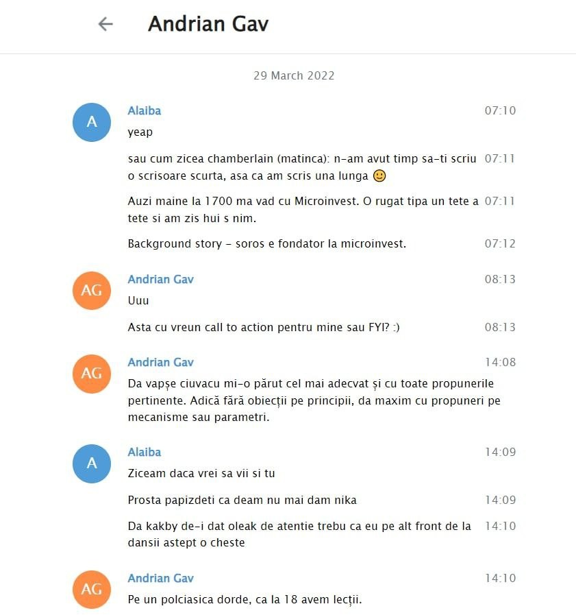 FOTO // Scurgeri din Telegram: Detalii PICANTE despre Litvinenco, Recean, Pistrinciuc, Revenco și Alaiba