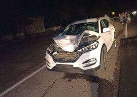 FOTO // Accident TERIBIL. Un bărbat a murit, iar o tânără a ajuns în stare gravă la spital
