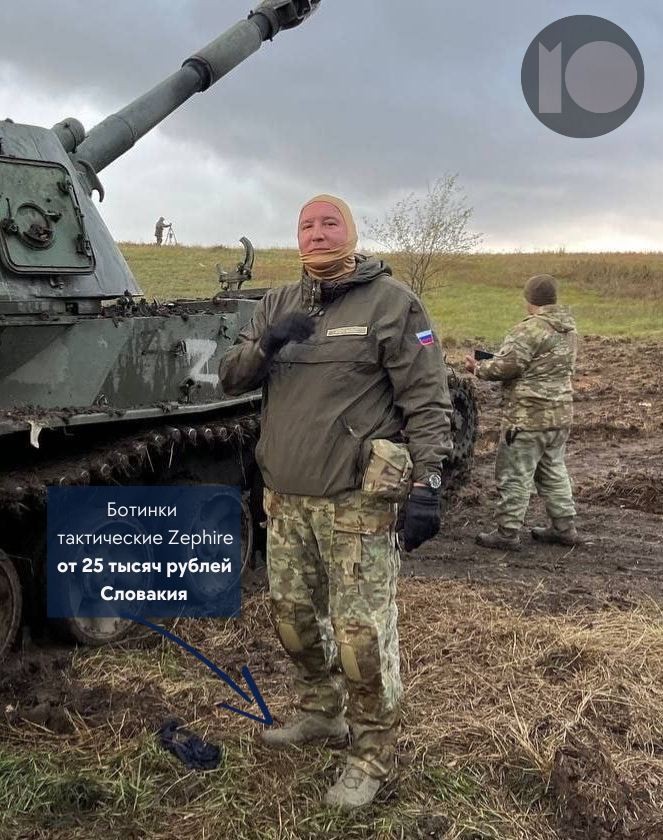 FOTO/VIDEO: Imagini „eroice” cu Dmitri Rogozin pe front, îmbrăcat aproape din cap până în picioare în echipamente NATO
