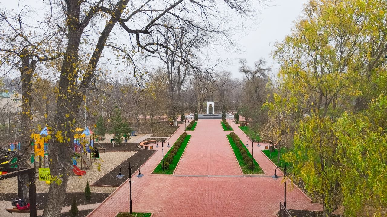 FOTO // Echipa Partidului „ȘOR” a reconstruit parcul central din Taraclia