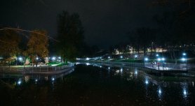 FOTO // Echipa Partidului „ȘOR” a reconstruit parcul central din Taraclia