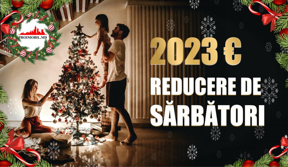 PROIMOBIL îți oferă 2023€ la procurarea unui apartament. Află cum poți primi reducerea