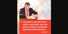 La inițiativa lui Ilan Șor, cel mai mare retailier din Rusia - „Magnit", e gata să importe fructe și legume din Moldova