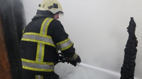 Tragedie la Fălești. Un bărbat a ars de viu în propria casă