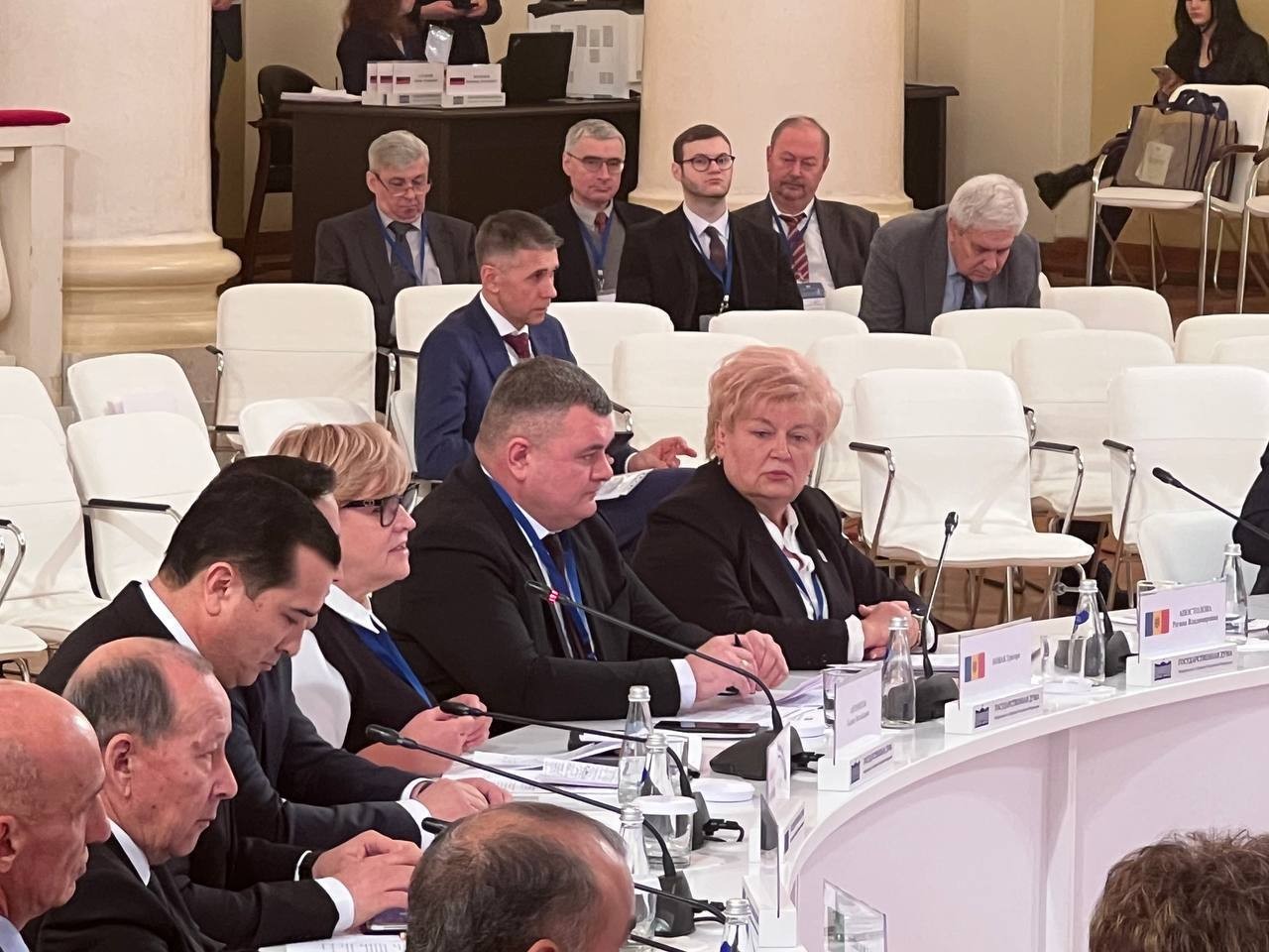 FOTO // Deputatul Partidului „ȘOR”, Reghina Apostolova, participă la o conferință interparlamentară CSI