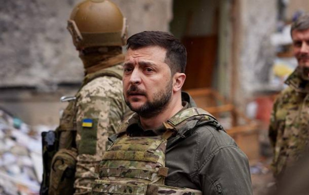 Volodimir ​​Zelenski, vizită surpriză în Bahmut, cel mai fierbinte punct de pe front