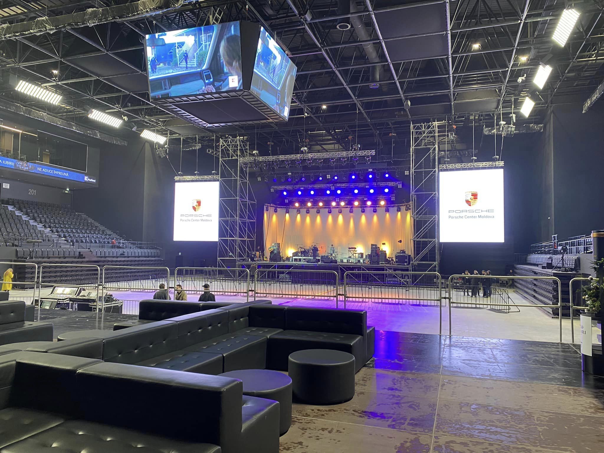 FOTO // Cum arată din interior „Arena Chișinău” - Pe internet circulă primele imagini cu sala principală, vestiare și WC