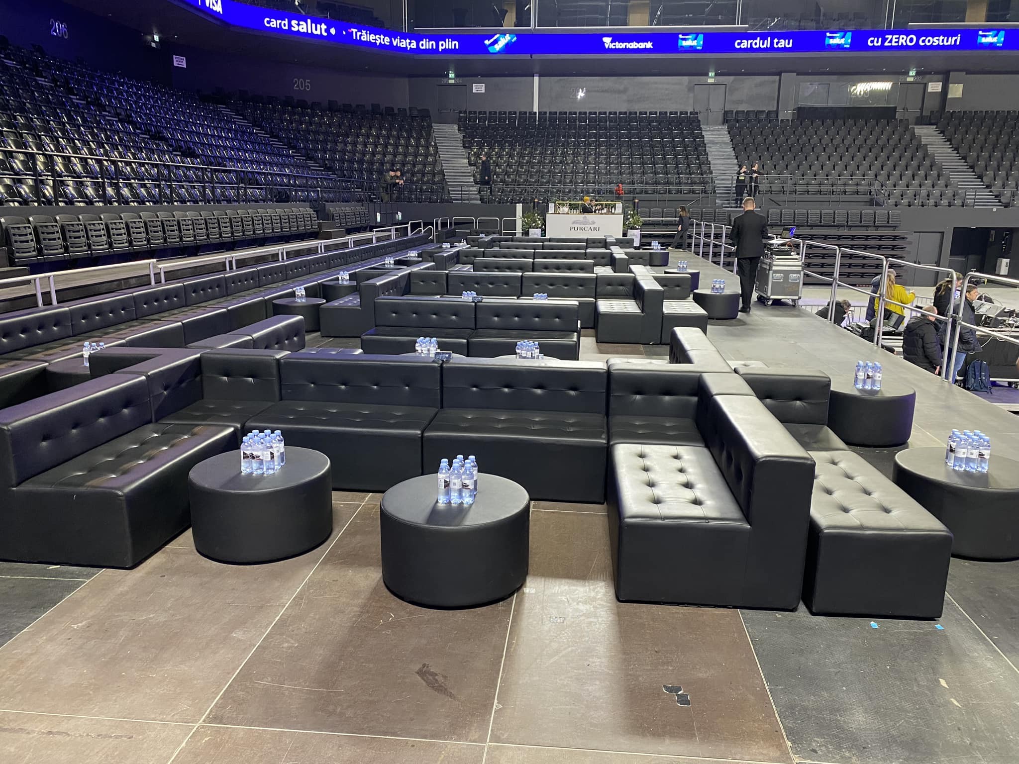FOTO // Cum arată din interior „Arena Chișinău” - Pe internet circulă primele imagini cu sala principală, vestiare și WC