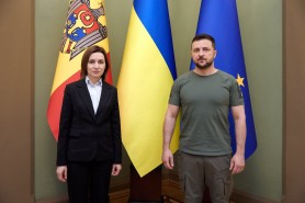 Maia Sandu condamnă cu vehemență noua serie de atacuri aeriene lansate de Rusia asupra Ucrainei