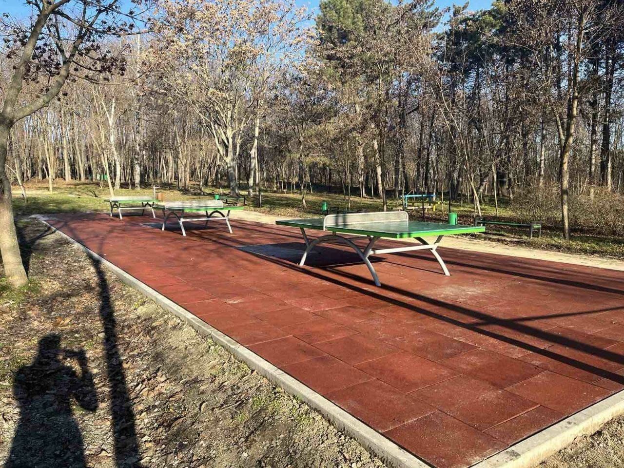 FOTO // Un nou teren de fitness a fost amenajat în Parcul Valea Trandafirilor