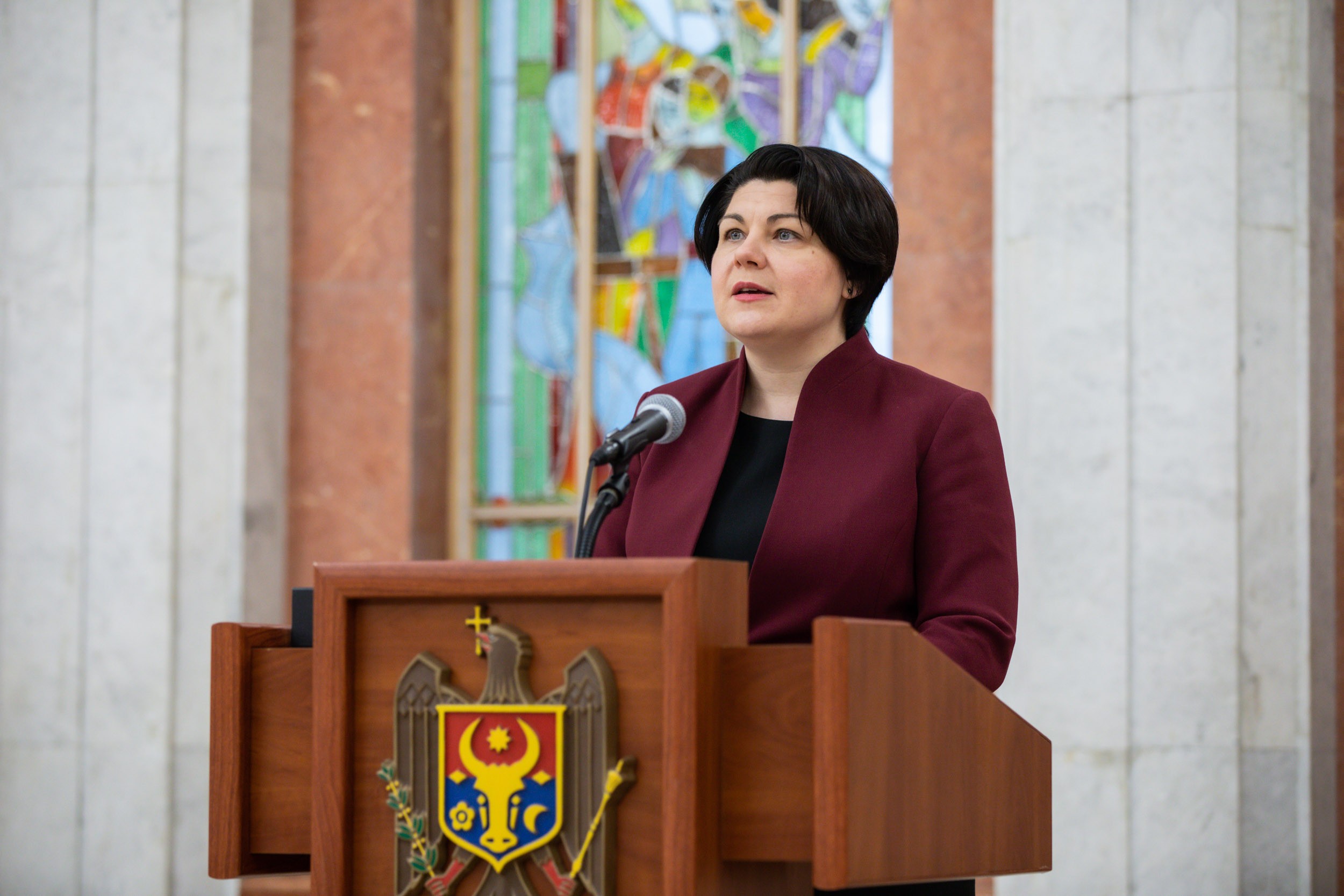 Maia Sandu și Natalia Gavrilița au participat la investirea noului ministru al Muncii și Protecției Sociale