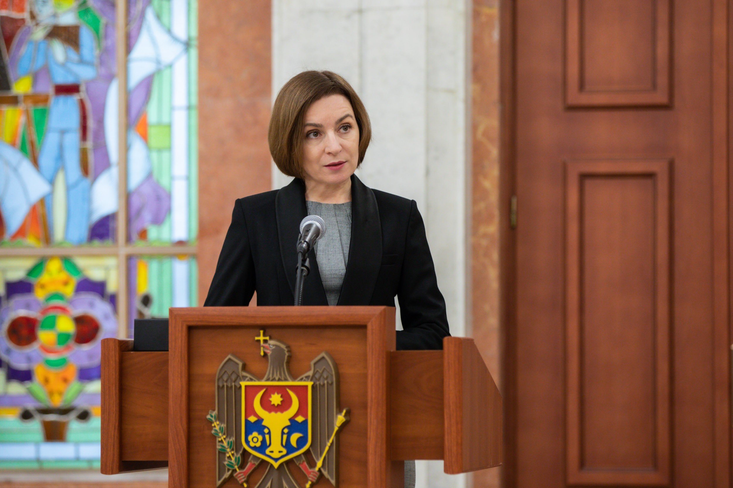 Maia Sandu și Natalia Gavrilița au participat la investirea noului ministru al Muncii și Protecției Sociale
