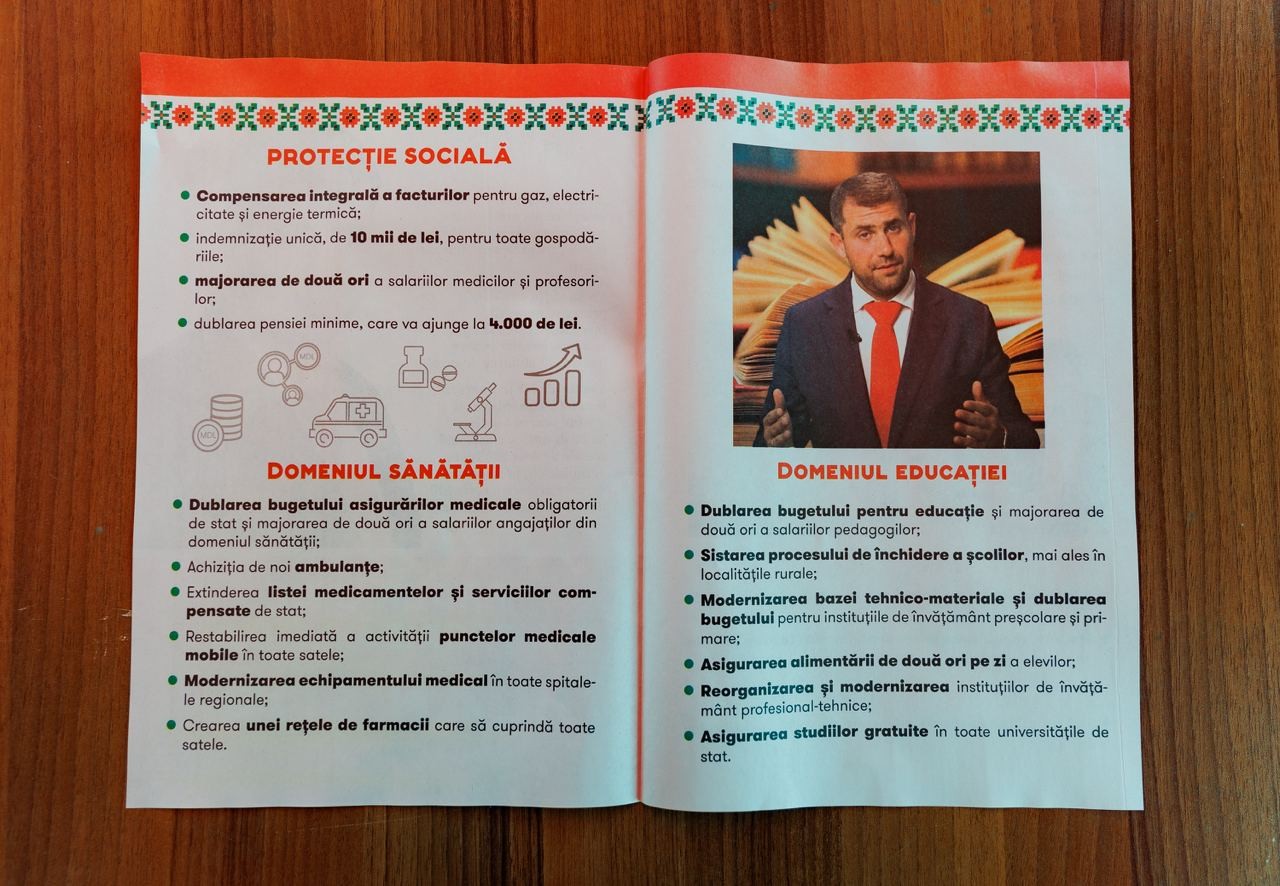 Vicepreședintele Partidului „ȘOR”, Marina Tauber, a discutat cu oamenii care au apelat la punctele de informare deschise de formațiune în Capitală