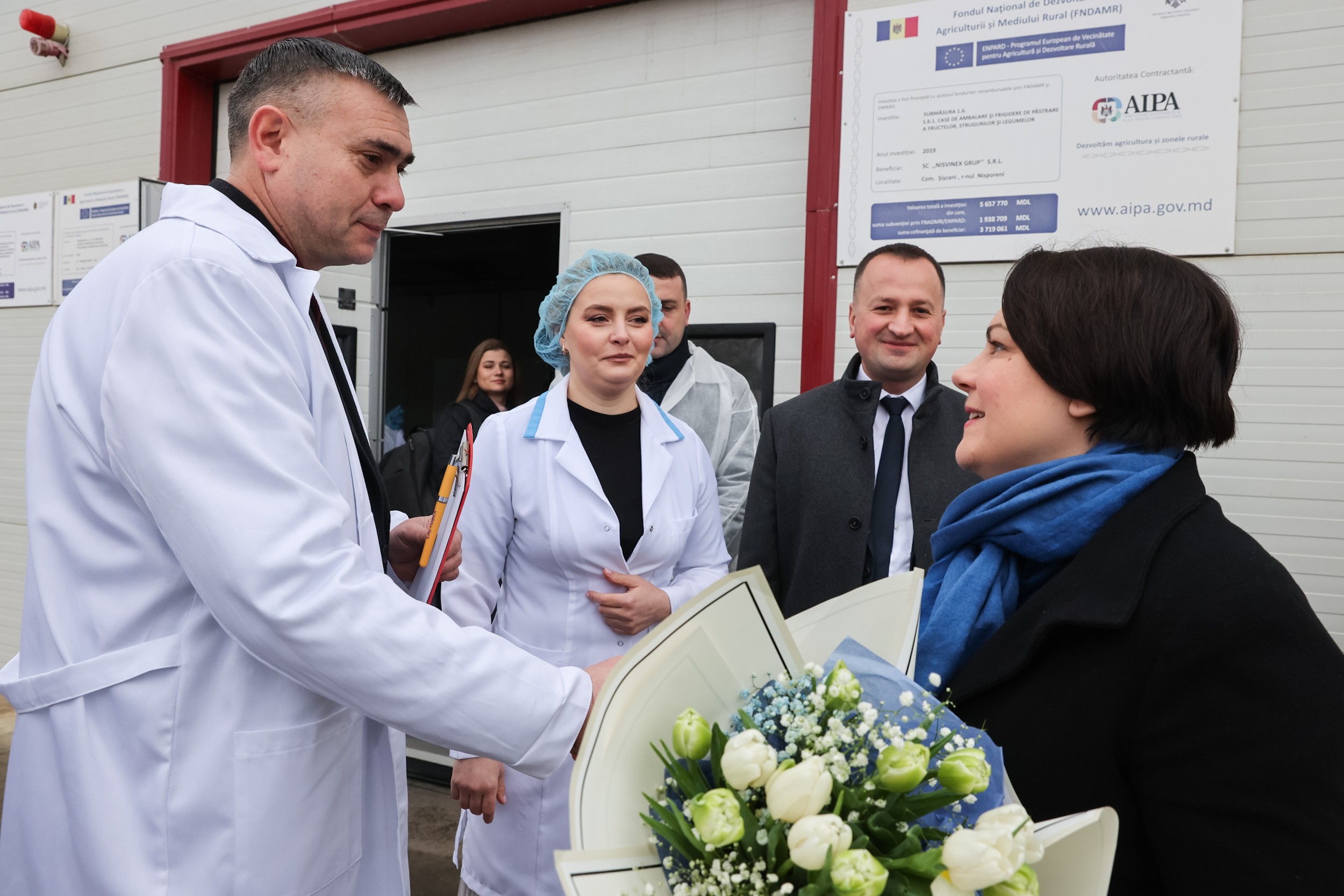 Natalia Gavrilița: „Vom continua să susținem agenții economici pentru a-și dezvolta și extinde afacerile”