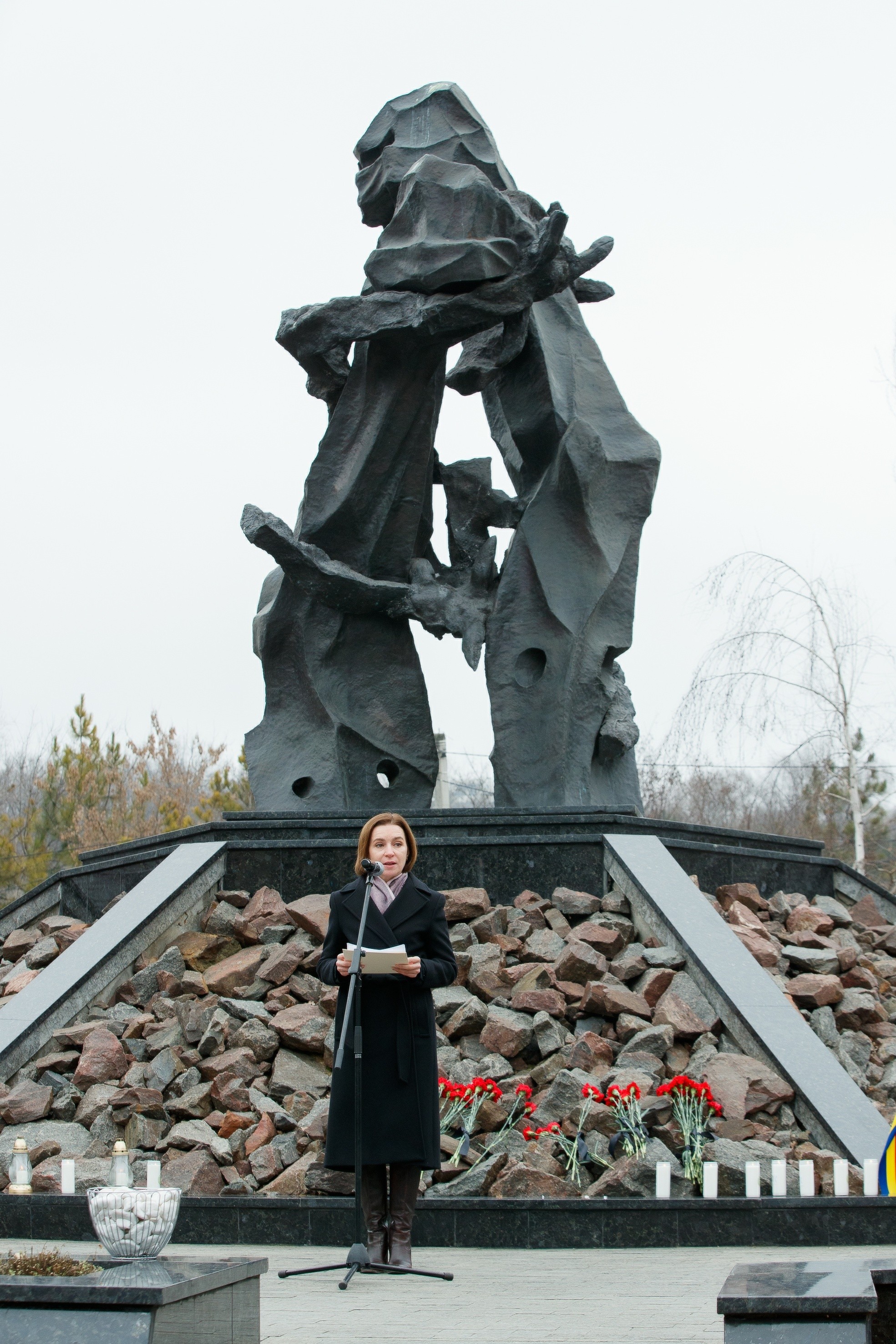 Maia Sandu a participat la Mitingul de comemorare a Victimelor Holocaustului
