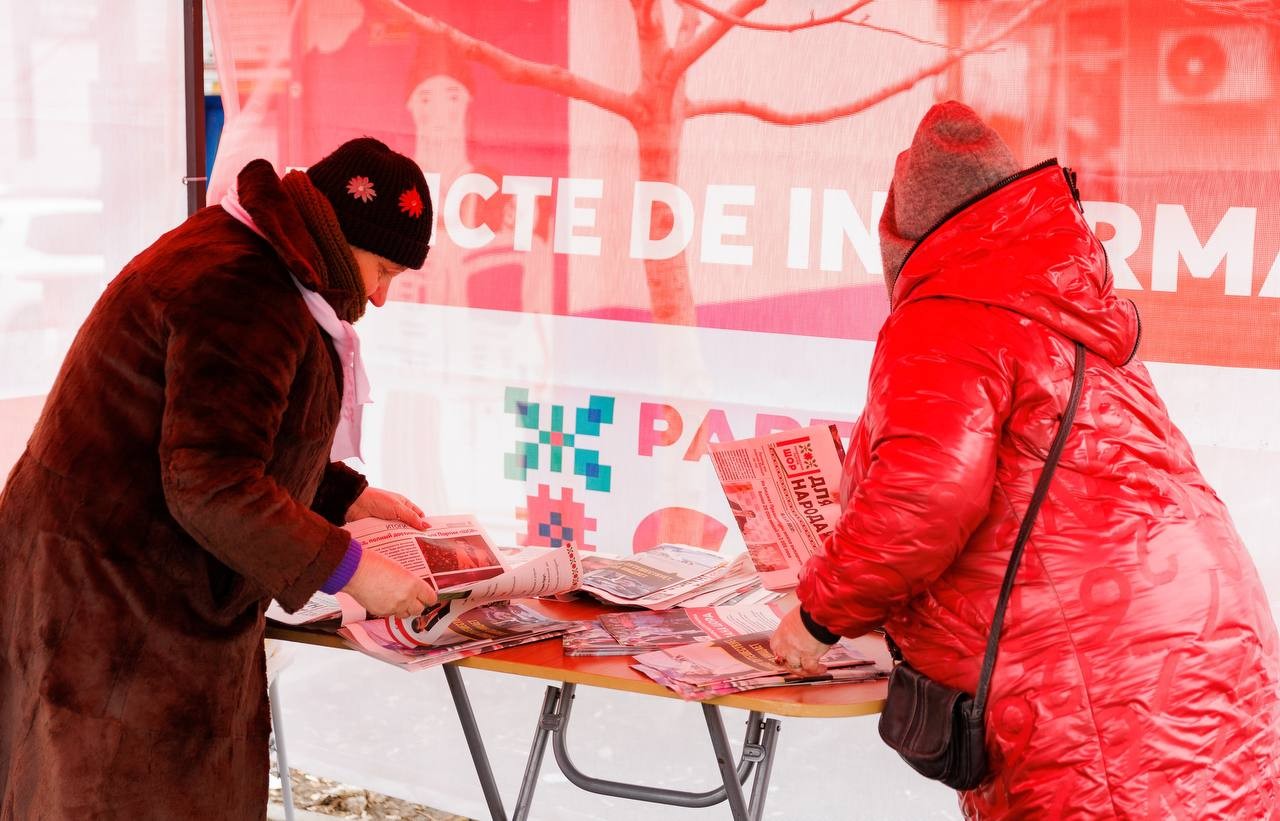 FOTO // Campania de informare a Partidului „ȘOR”, privind realizările formațiunii și eșecurile actualei guvernări, se desfășoară în toată țara