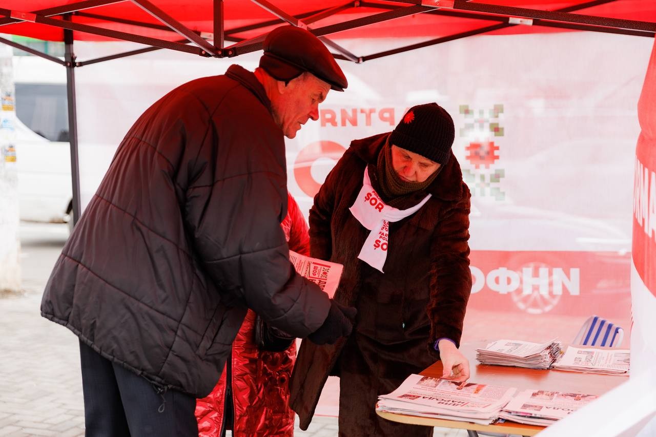 FOTO // Campania de informare a Partidului „ȘOR”, privind realizările formațiunii și eșecurile actualei guvernări, se desfășoară în toată țara