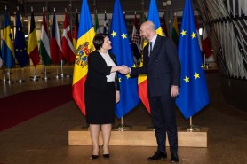 Natalia Gavrilița, în dialog cu Charles Michel: „Integrarea europeană rămâne o prioritate pentru cetățenii Republicii Moldova”