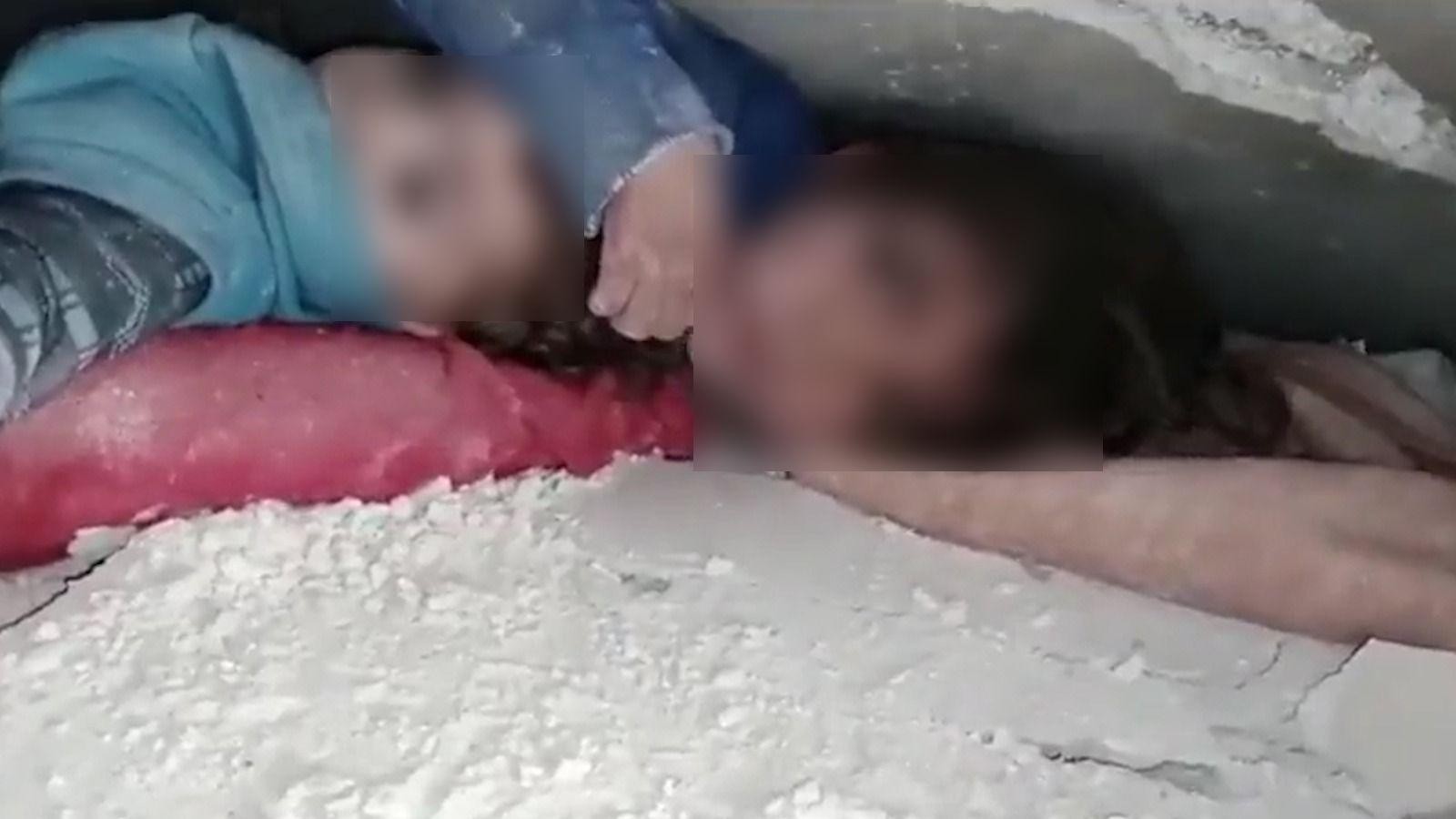 FOTO // Timp de 17 ore, prinsă sub dărâmături, o copilă şi-a protejat fratele mai mic cu propriul său trup