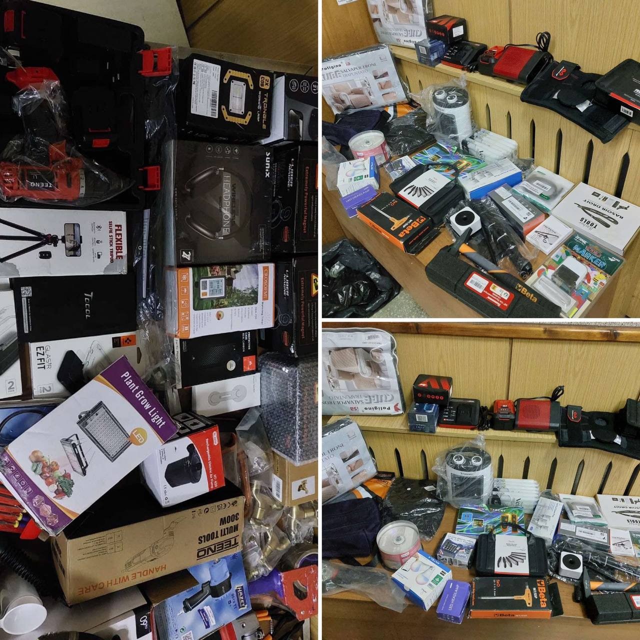 „NIMIC de declarat” - Microbuz, depistat la frontieră, burdușit cu loturi comerciale de bunuri