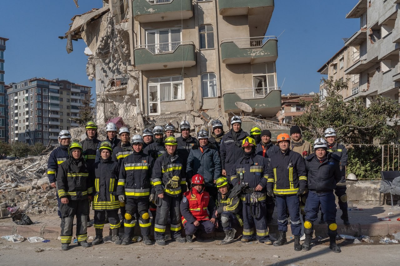 FOTO // Misiunea salvatorilor moldoveni în Turcia, prezentată în imagini