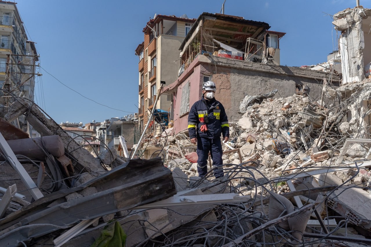 FOTO // Misiunea salvatorilor moldoveni în Turcia, prezentată în imagini
