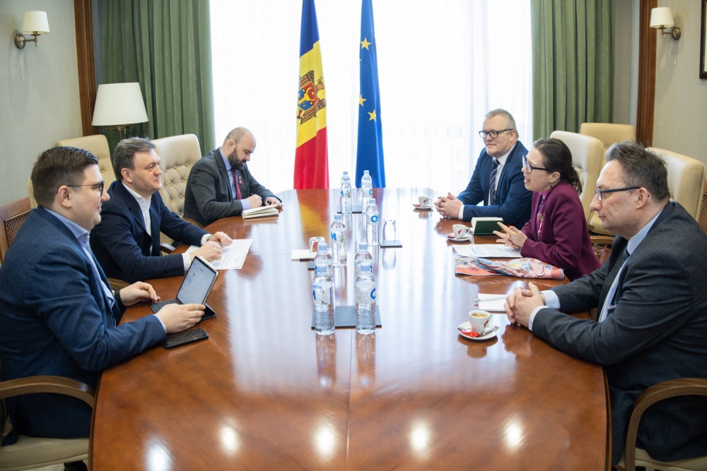 Dorin Recean a discutat cu șefa Misiunii OSCE la Chișinău