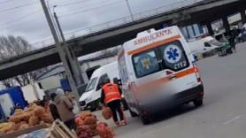 A cărat cartofi cu Ambulanța. Ce riscă acum angajatul