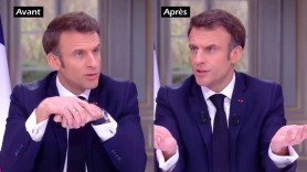 „Hocus-pocus”. Ceas de 80 mii euro, dispărut de pe mâna lui Macron în timpul unui interviu