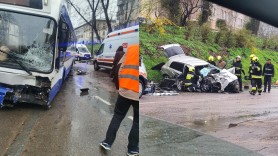 BREAKING NEWS // A murit unul din cei doi polițiști implicați în accidentul de pe Muncești