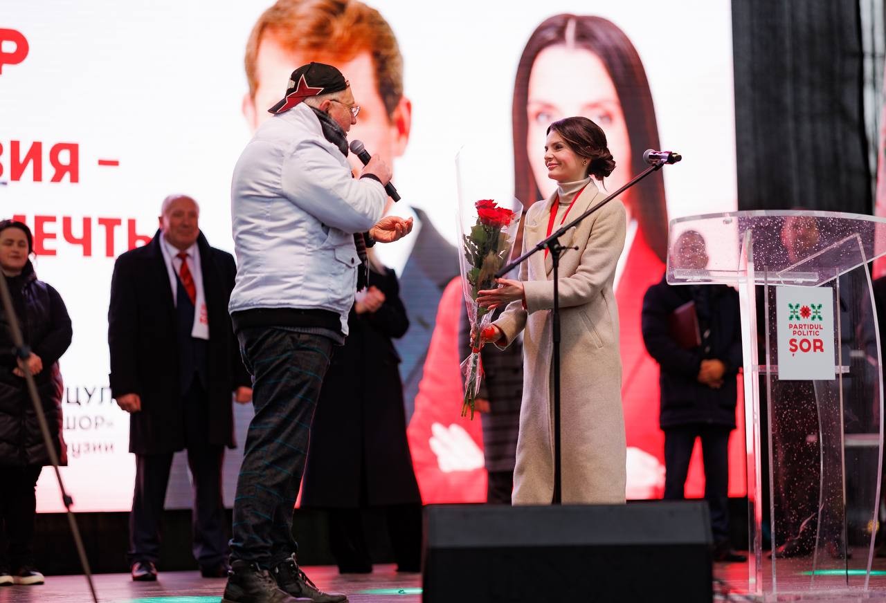ȘOR și-a lansat candidatul pentru funcția de bașcan: „Cu Evghenia Guțul, vom transforma Găgăuzia într-un plai de vis!”