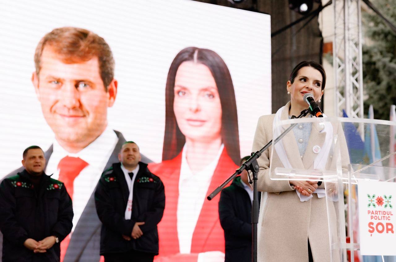 Candidatul Partidului „ȘOR” pentru funcția de bașcan, Evghenia Guțul, a fost prezentat locuitorilor din Comrat