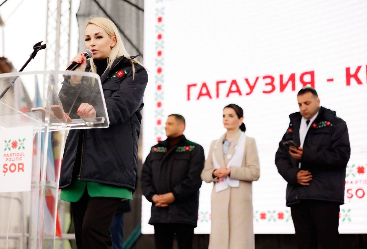 Candidatul Partidului „ȘOR” pentru funcția de bașcan, Evghenia Guțul, a fost prezentat locuitorilor din Comrat
