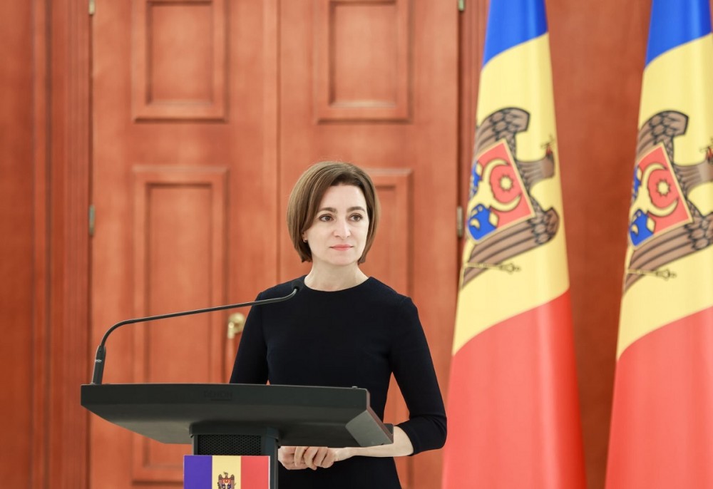 LIVE // Adresarea Președintei Republicii Moldova, Maia Sandu, către toți cetățenii Republicii Moldova