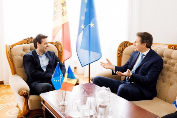 Nicu Popescu s-a întâlnit cu ambasadorul Regatului Țărilor de Jos în Republica Moldova, Fred Duijn
