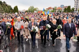 FOTO // „Regimentul Nemuritor” organizat la inițiativa lui Șor pe 9 mai: La eveniment ar fi participat circa 50 mii de oameni