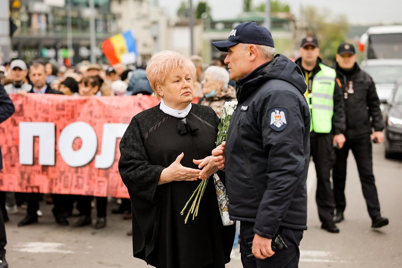 FOTO // „Regimentul Nemuritor” organizat la inițiativa lui Șor pe 9 mai: La eveniment ar fi participat circa 50 mii de oameni