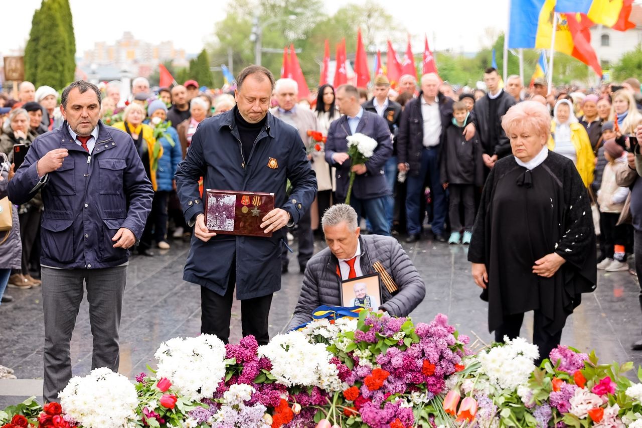 FOTO // „Regimentul Nemuritor” organizat la inițiativa lui Șor pe 9 mai: La eveniment ar fi participat circa 50 mii de oameni