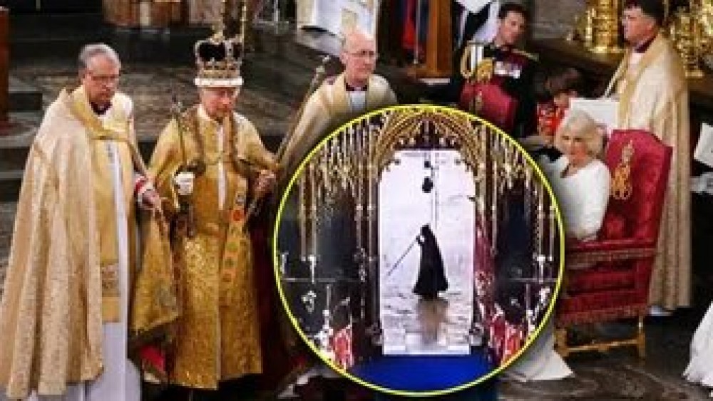 Meghan Markle deghizată? Ce era, de fapt, silueta misterioasă apărută la încoronarea Regelui Charles