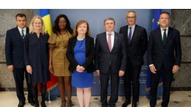 Igor Grosu, întrevedere cu o delegație a Parlamentului European. Care au fost subiectele discutate
