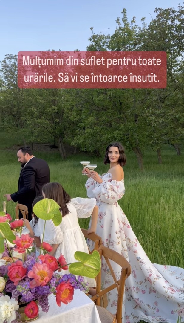 FOTO // Lilu și Călin Roșca au împlinit 10 ani de căsnicie. Vezi cum au ales să sărbătorească